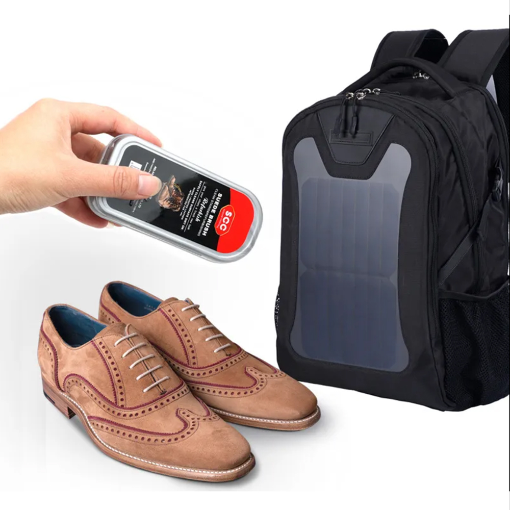 Sneaker Care Cleaner - 1Pc รองเท้าหนังนิ่มแปรงฟองน้ำพลาสติกทำความสะอาดรองเท้าสำหรับรองเท้าหนังนิ่ม Nubuck กำมะหยี่ Matte หนังรองเท้าทำความสะอาดรองเท้าผ้าใบ