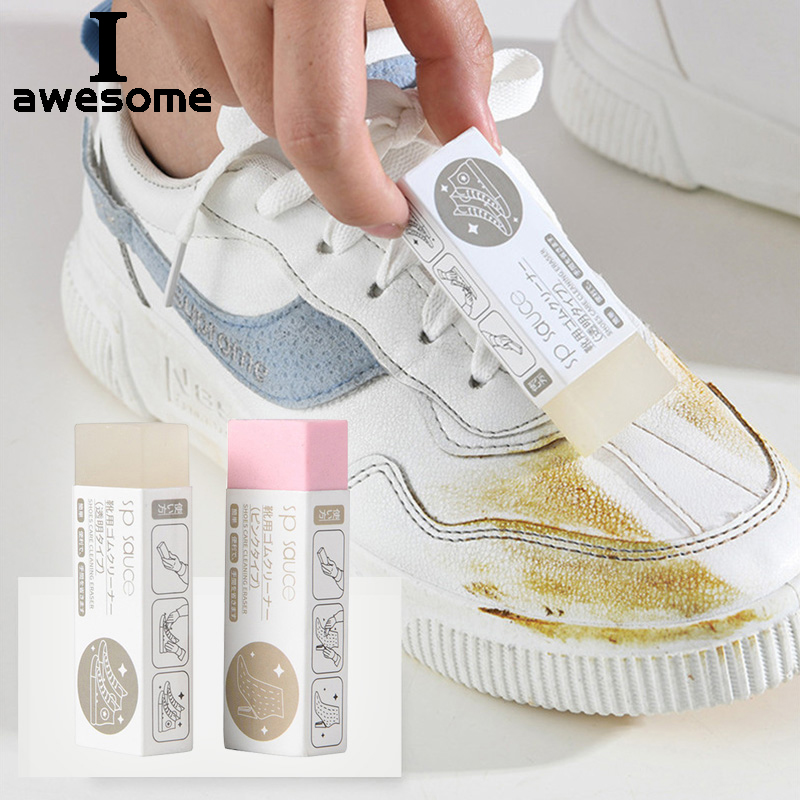 Sneaker Care Cleaner - 1 PC นํากลับมาใช้ใหม่ทําความสะอาดยางลบ Suede Sheepskin หนังและหนังผ้าดูแลรองเท้า