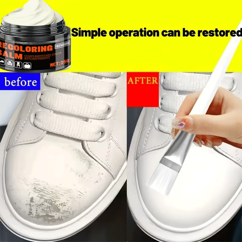 น้ำยาฟื้นฟูขอบรองเท้าสีขาวใหม่ - Sneaker Care Kit บทวิจารณ์และราคา