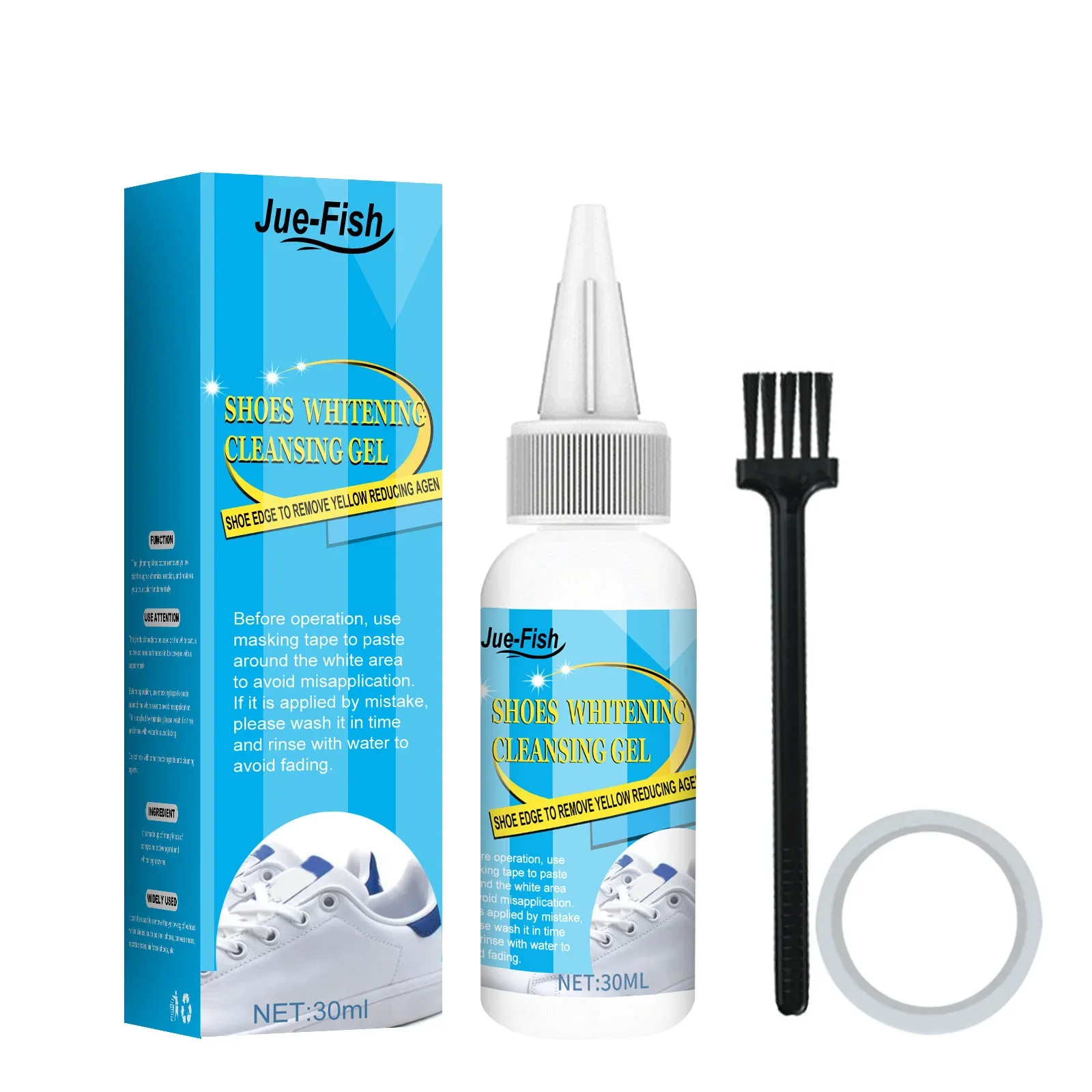 ชุดทำความสะอาดรองเท้าสีขาวน้ำย - Sneaker Care Kit บทวิจารณ์และราคา