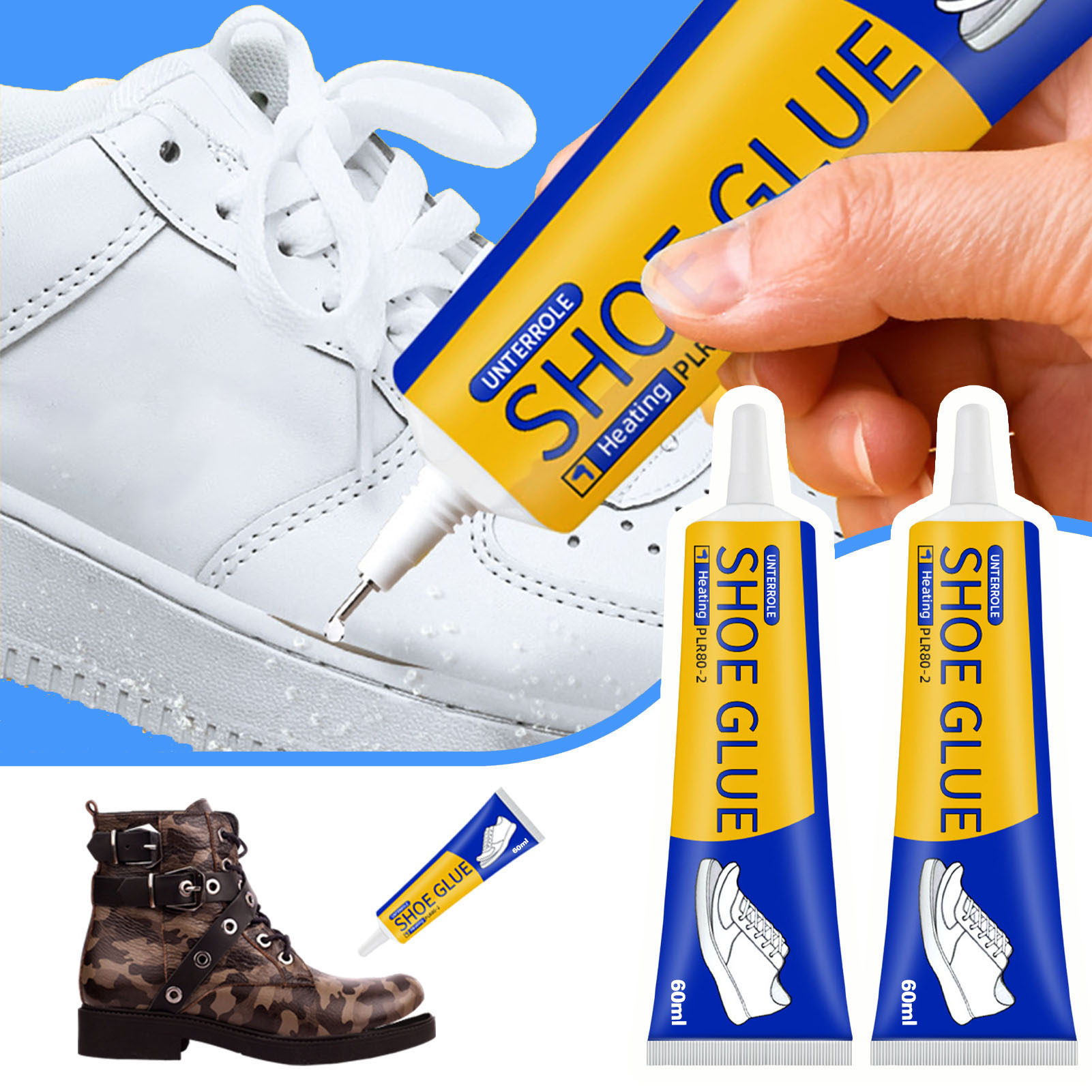 1/2/3pcs 60ml Strong รองเท้ากา - Care For Sneaker บทวิจารณ์และราคา